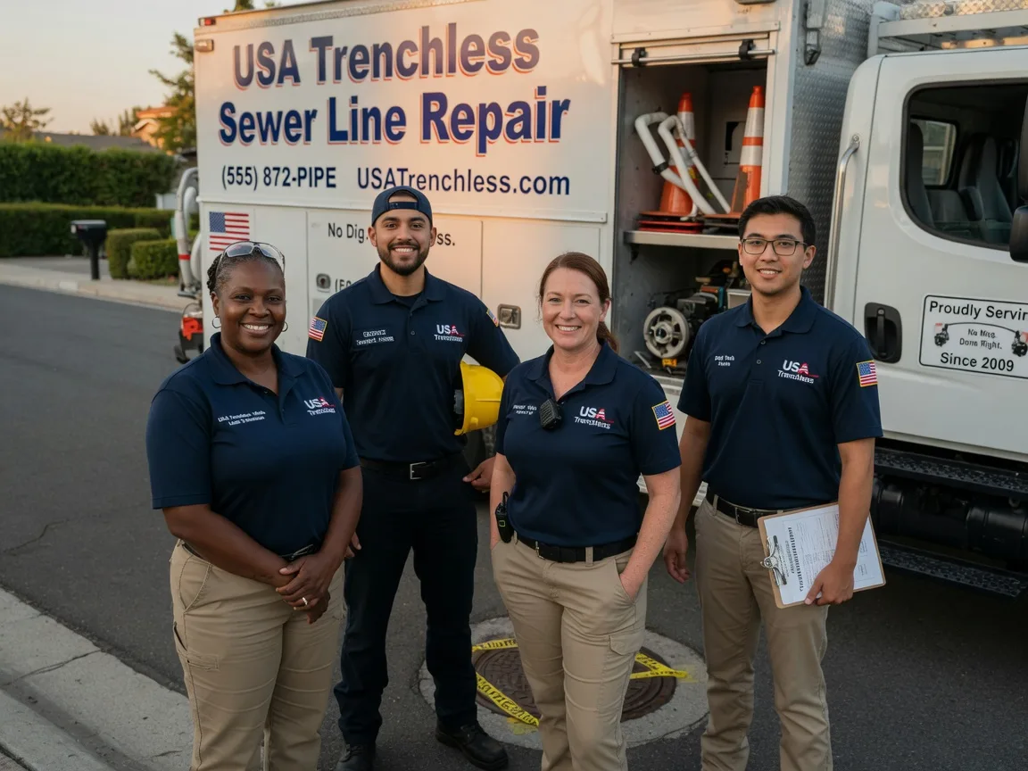 Sewer Line Repair company in Montgomery, LA